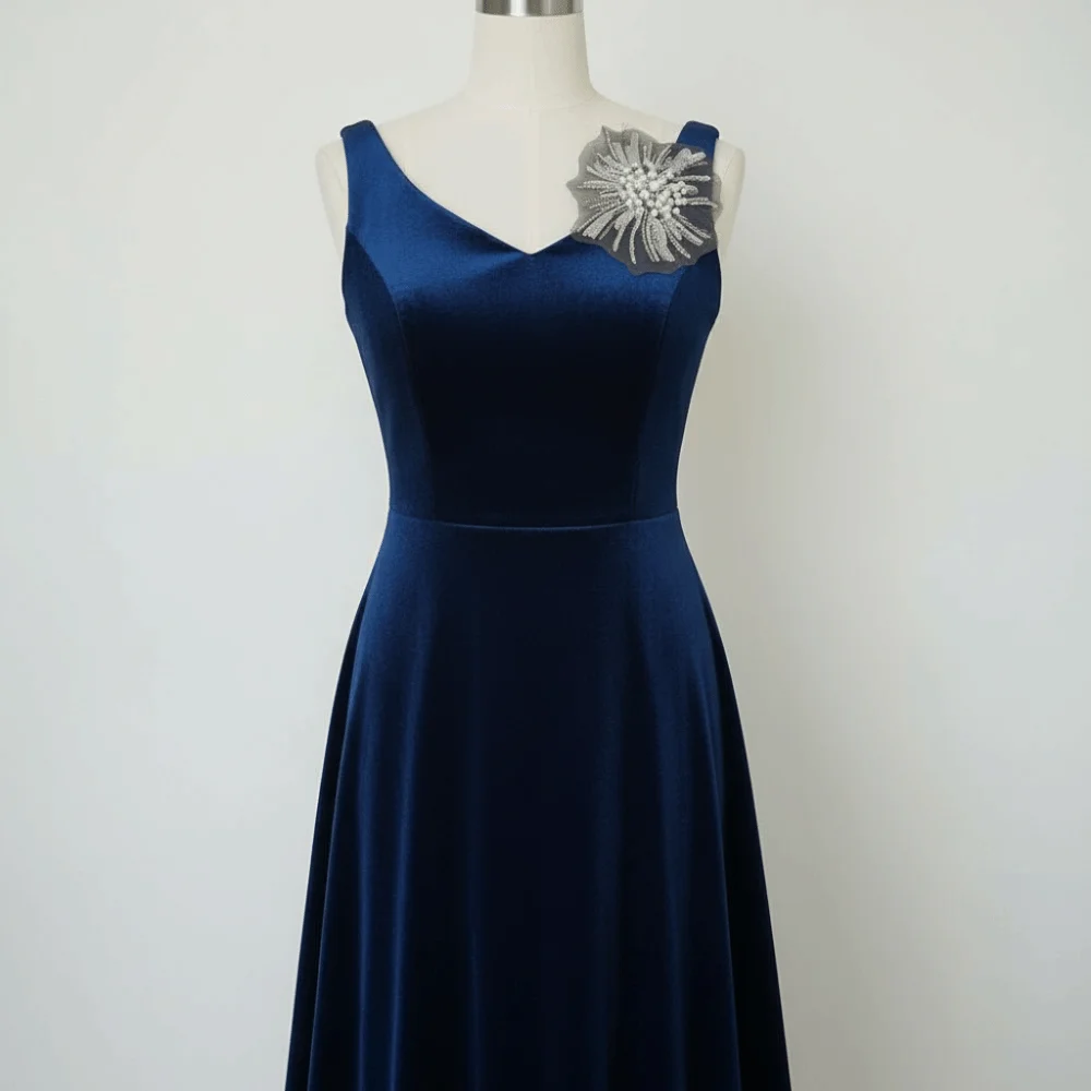 forme perles applique taille moyenne à la main perlée broderie applique délicate luxe vêtements applique robes de mariée