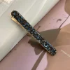 Épingles à cheveux longues en strass simples et brillantes pour femmes et filles, pinces à cheveux, barrettes, accessoires, pince à cheveux, ornement de couvre chef