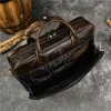 sac à main de luxe en cuir group pour homme, Étui à bombes de voyage, pour ordinateur portable d'affaires, grands sacs de messager