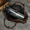 sac à main de luxe en cuir group pour homme, Étui à bombes de voyage, pour ordinateur portable d'affaires, grands sacs de messager