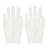 gants de protection du travail en coton blanc, gants pour l'appréciation des bijoux, livres fins et moyens, jardinage, fournitures etiadvantages, 1 paire