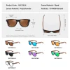 gm – lunettes de soleil rétro en bois de noyer, respectueuses de l'environnement, polarisées uv400, en bambou, pour hommes, tendance, lentille anti bleue, 7061h