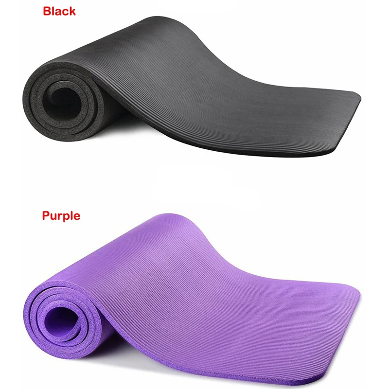 Tapis de yoga extra épais pour débutants, matelas d’exercice, Pilates NBR, tapis de yoga pour salle de sport, studio de yoga, fitness à domicile, épaisseur 10 mm Tapis de yoga extra épais pour débutants, matelas d’exercice, Pilates NBR, tapis de yoga pour salle de sport, studio de yoga, fitness à domicile, épaisseur 10 mm
