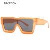 lunettes de soleil carrées surdimensionnées pour hommes et femmes, vintage, miroir noir, grandes nuances rétro, oculos gafas uv400