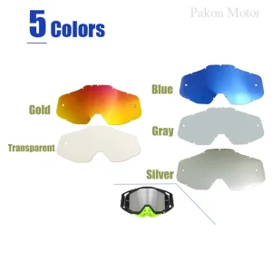 Lunettes de soleil lentille pour lunettes de Sport en plein air lunettes tout-terrain Dirtbike Motocross casque de moto lunettes de soleil accessoires 100% nouveau