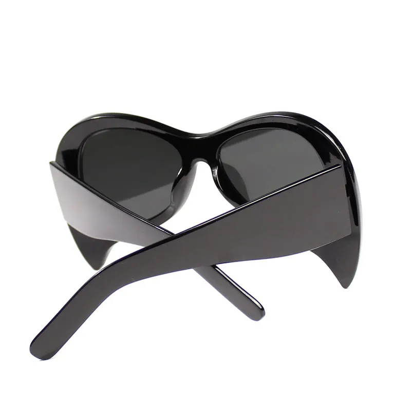 Lunettes de soleil pour hommes et femmes, de marque, ombres scintillantes, tortue Oculos colorées, mode miroir bleu rose