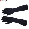 gants longs en coton pour femmes, extensibles, chaleur d'automne et d'hiver, 38cm, manches tricotées coupe vent et résistantes au soleil