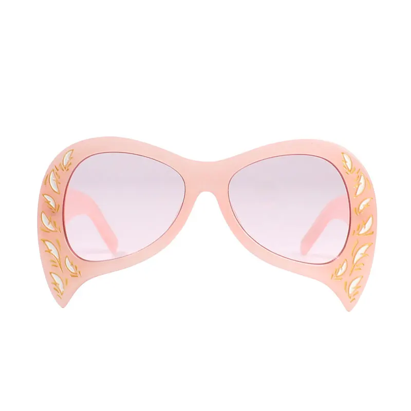 Lunettes de soleil pour hommes et femmes, de marque, ombres scintillantes, tortue Oculos colorées, mode miroir bleu rose