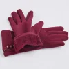 mitaines de poignet à écran tactile pour femmes, gants chauds, coupe vent, conduite et ski, automne et hiver