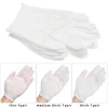 Gants de protection du travail en coton blanc, gants pour l&rsquo;appréciation des bijoux, livres fins et moyens, jardinage, fournitures EtiAdvantages, 1 paire