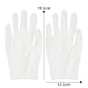 gants de protection du travail en coton blanc, gants pour l'appréciation des bijoux, livres fins et moyens, jardinage, fournitures etiadvantages, 1 paire