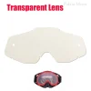 lunettes de soleil lentille pour lunettes de sport en plein air lunettes tout terrain dirtbike motocross casque de moto lunettes de soleil accessoires 100% nouveau