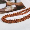 Bracelet tibétain bouddhiste classique Bodhi Rudraksha Bodhi, perles de méditation Mala, bijoux en perles de bois, chaîne de prière exécutive, Juifs comme bracelet tibétain, 108 pièces Bracelet tibétain bouddhiste classique Bodhi Rudraksha Bodhi, perles de méditation Mala, bijoux en perles de bois, chaîne de prière exécutive, Juifs comme bracelet tibétain, 108 pièces