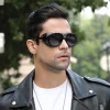 lunettes de soleil polarisées pour femmes hommes rondes steampunk lunettes en cuir vintage lunettes de luxe marque concepteur oculos uv400 gafas