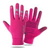 loogdeel gants de course hiver doigt complet confortable doux chaud anti dérapant résistant à l'usure gants hommes femmes sport jogging gants