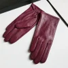 2025 élégant mode gants de conduite véritable cuir de chèvre véritable gants femmes mode hiver automne mitaines courtes G600