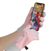 gants chauds pour femmes en hiver, sports à écran tactile, conduite en plein air, antidérapants, velours épais, gants d'équitation froids et coupe vent