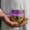 brûleur d'encens électrique bakhoor, lumière sept couleurs, rechargeable, utilisation pour salle parfumée, bureau, voiture, arabe du ramadan, cadeau bakhoor, b21
