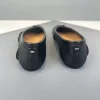 bout fendu femmes ballerines mode tabi chaussures décontracté sans lacet mocassins dames plissé en cuir espadrilles zapatillas mujer
