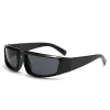 lunettes de soleil à fouet pour hommes et femmes, lunettes de soleil de forme concave, style punk cool, sports d'été, t206