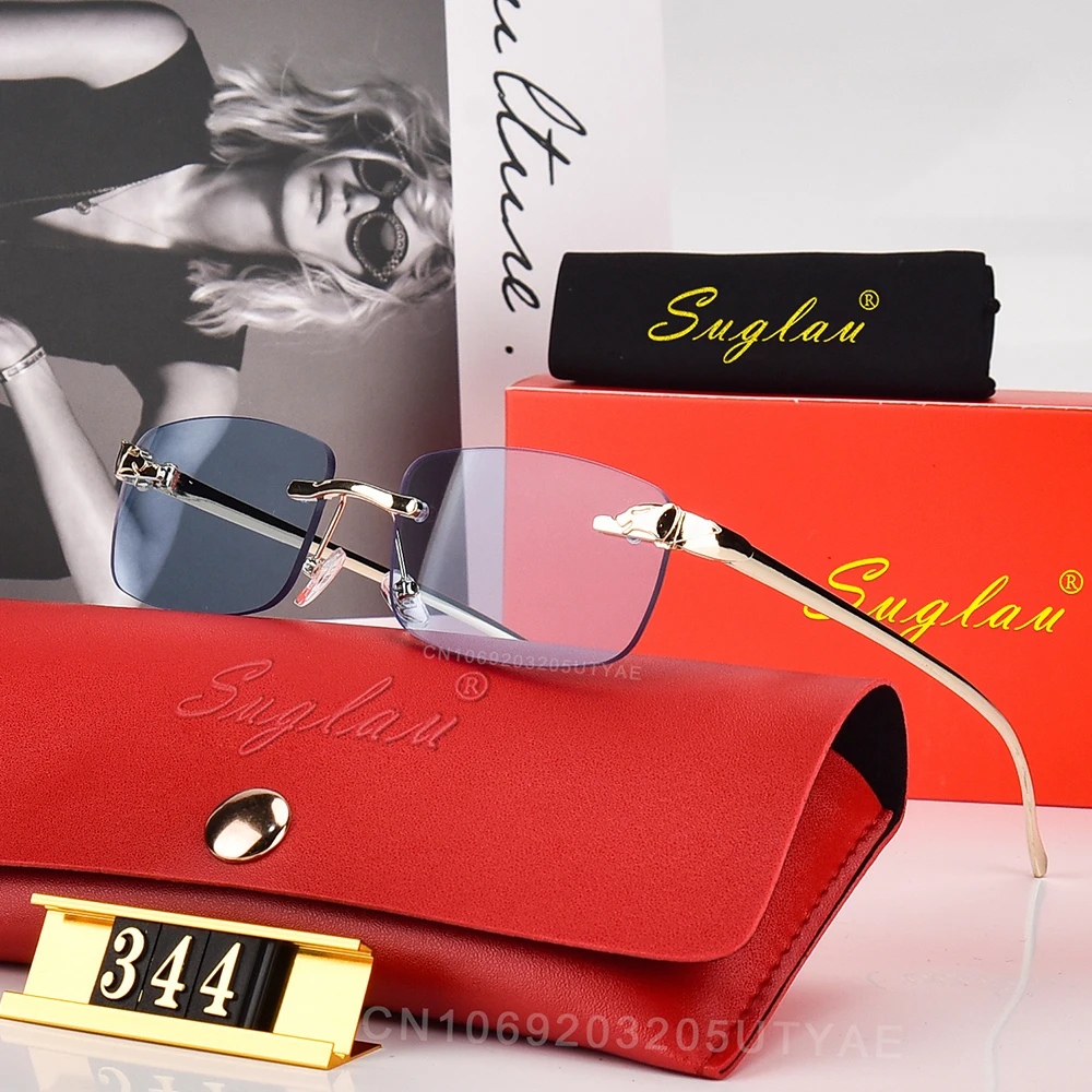 Suglau-Lunettes de soleil carrées dégradées vintage classiques pour hommes et femmes, lunettes de soleil de sport, marque de luxe, conduite, plein air, nouveau