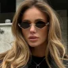 lunettes de soleil à monture personnalisée pour femmes, lunettes de soleil sexy polygonales pour dames, lunettes hip hop décontractées, marque de luxe, nouvelle mode