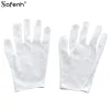 gants en coton blanc à doigt complet pour hommes et femmes, 1 paire, pour serveurs/conducteurs/bijoux/travailleurs, mitaines absorbant la sueur
