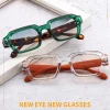 nouvelle mode petites lunettes de soleil carrées pour femmes hommes design moderne rétro double couleur cadre lunettes de soleil nuances uv400 lunettes