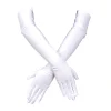 gants longs pour femmes, protection des doigts et des coudes, costume de soirée d'opéra, bal, accessoires de mode pour adultes, mitaines noires respirantes