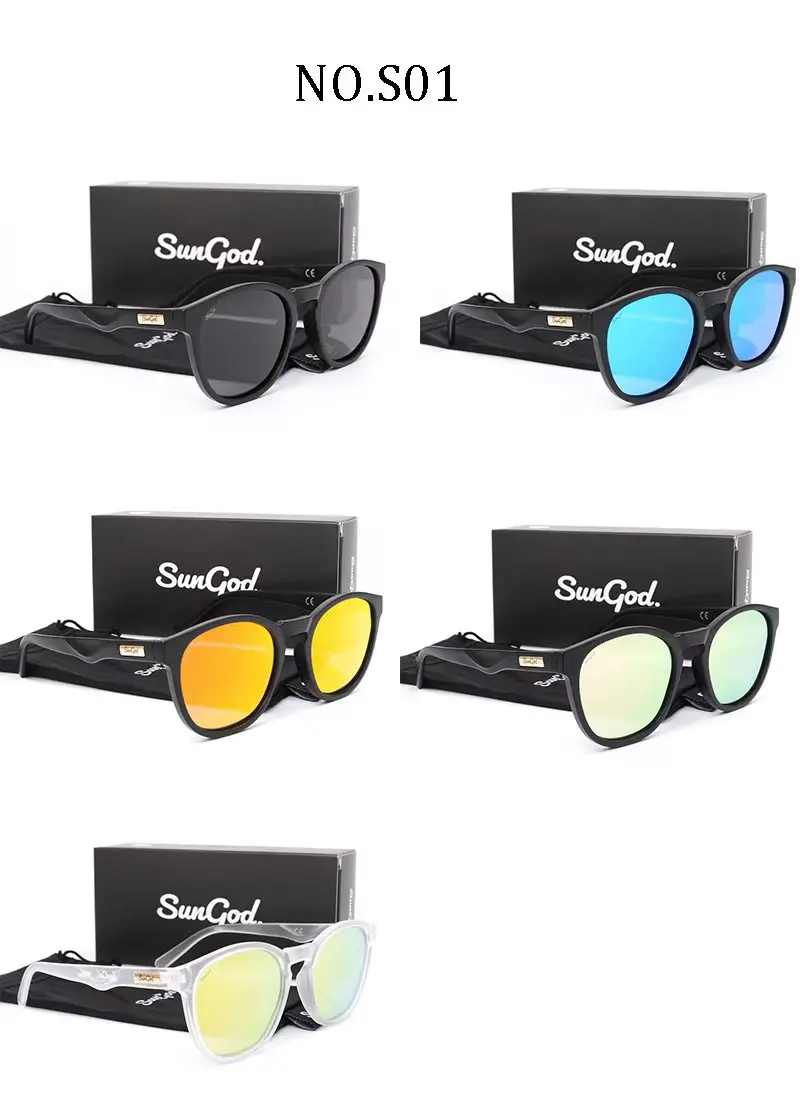 sungod miras lunettes de soleil miroir bleu lunettes à verres polarisés pour hommes lunettes de soleil carrées rétro à la mode pour hommes sport so1 : avec boîte