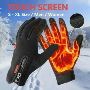 Gants pour temps froid, doigt complet, coupe-vent, pour l&rsquo;extérieur, pour femmes, imperméable, écran tactile, mitaine ergonomique, plus chaud pour le travail