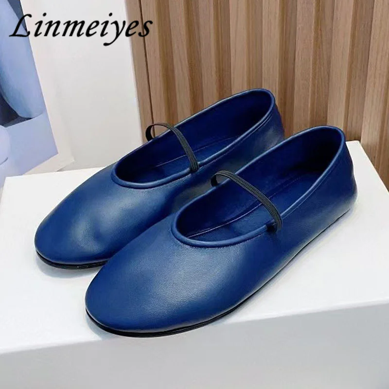 ballerines plates en cuir véritable pour femmes, mocassins ronds, nœud papillon, confort, loisirs, chaussures de marche, offres spéciales