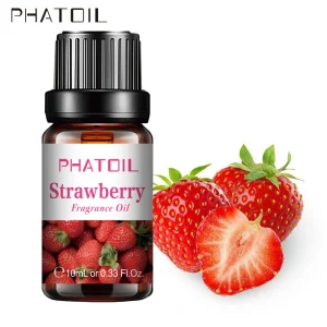 PHATOIL 10ml huile de parfum de fraise parfum de fruits faisant noix de coco mandarine mangue Passion fruits pastèque citron figue huile d&rsquo;arôme