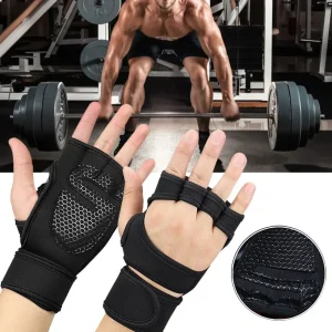 Gants d&rsquo;entraînement d&rsquo;haltérophilie pour femmes et hommes, Fitness, sport, musculation, poignées de gymnastique, paume des mains, gants de protection du poignet