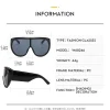 nouvelles lunettes de soleil carrées surdimensionnées, tendance, personnalisées pour hommes et femmes, cyclisme en plein air, protection solaire, uv400