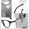 petites lunettes de soleil rondes pour femmes, lunettes de soleil marron, monture ronde, nuances de rivets pour femmes, marque vintage, créateur, uv400