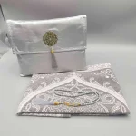 Ensemble de Polymères de Prière Musulmane, Perles de Prière, Portable, Maison, Voyage, Couverture de Culte Islamique, Sac de Rangement, Cadeaux du Ramadan