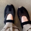 femmes ballet chaussures plates 2025 automne confortable anti dérapant en plein air chaussures décontractées rétro bouche peu profonde mary jane chaussures zapatos mujer