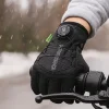 Gants chauds d&rsquo;hiver pour hommes et femmes, épais, étendus, coupe-vent et imperméables, pour sport, écran tactile, ski, cyclisme