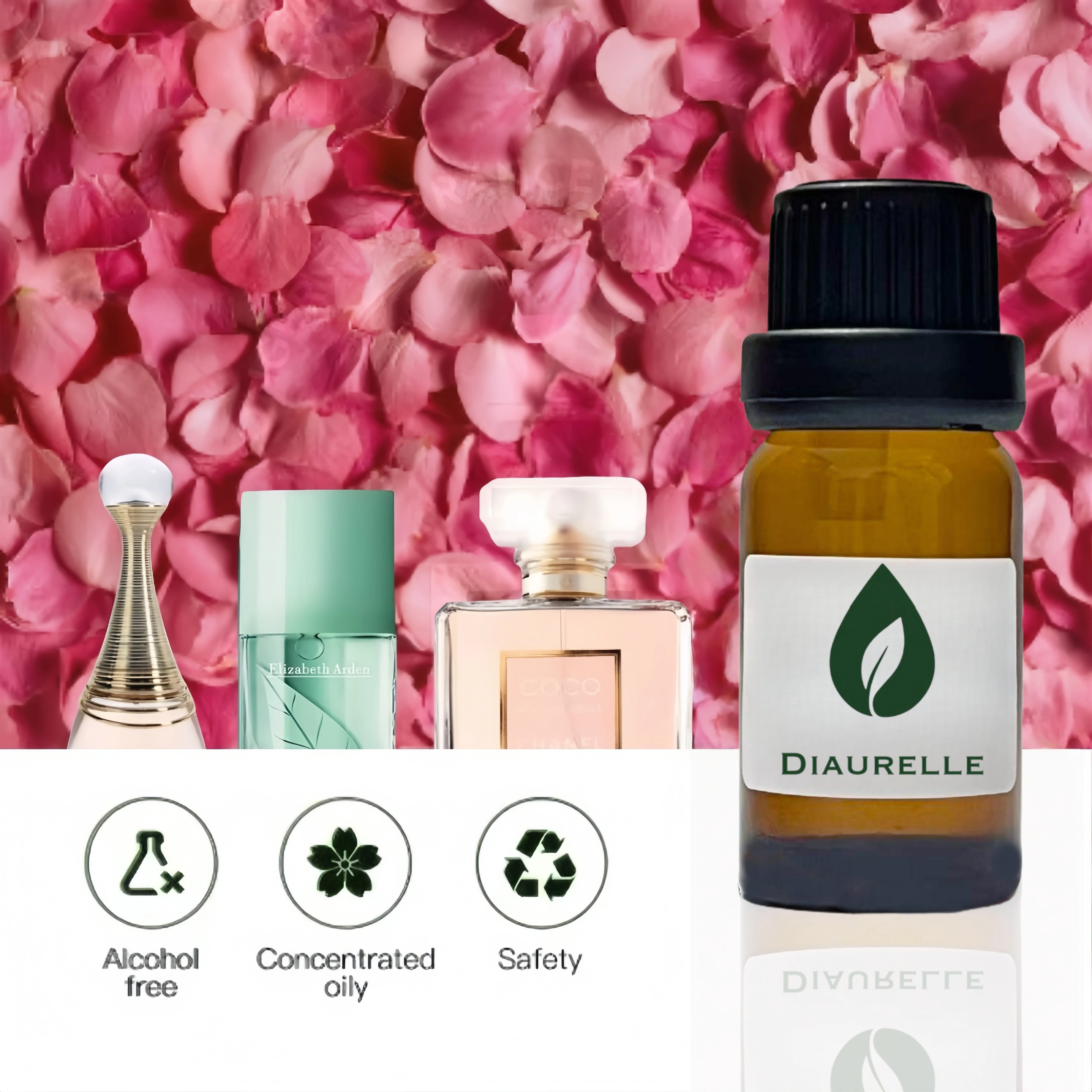 Huile essentielle de parfum 5ML, désodorisant pour la maison, huile de parfum végétal Pure, diffuseur de parfum pour la maison, purificateur d'air