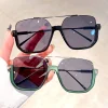 lunettes de soleil vintage pour hommes et femmes, à la mode, carillons, design de marque populaire, uv400