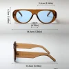 lunettes de soleil ovales surdimensionnées vintage pour femmes et hommes, nouvelle mode, jambes larges, léopard rouge dégradé, tendance, nuances sexy