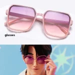 Nouvelles lunettes de soleil K-pop chasseurs de démons Saja garçons Jinu Cosplay lunettes Halloween noël Sports de plein air cyclisme ski lunettes