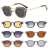petites lunettes de soleil carrées pour femmes et hommes, nuances punk rétro, lunettes de soleil vintage chimdriving, nuances de protection uv400, mode