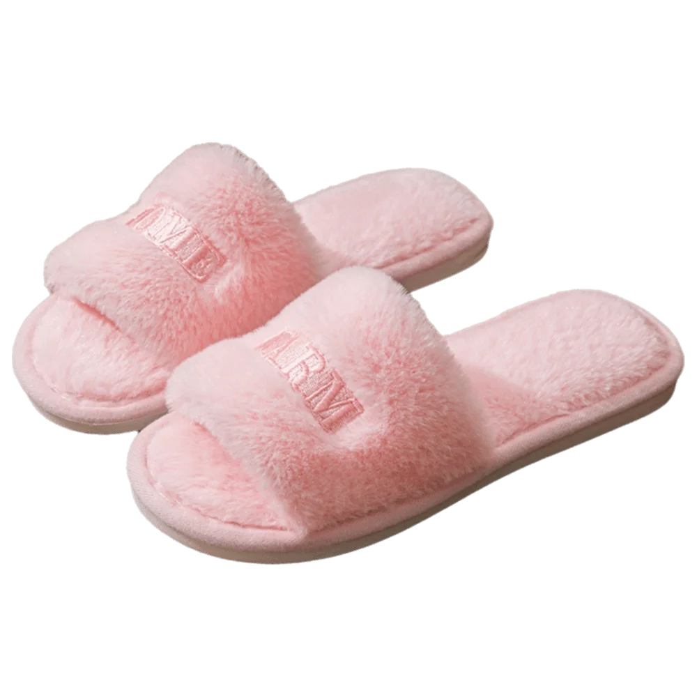 Pantoufles moelleuses confortables, douces et décontractées, chaudes et antidérapantes pour femmes, chaussures plates à semelle épaisse avec lettres, chaussures d’extérieur en coton Pantoufles moelleuses confortables, douces et décontractées, chaudes et antidérapantes pour femmes, chaussures plates à semelle épaisse avec lettres, chaussures d’extérieur en coton