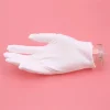 12 paires/pack gant de ménage blanc coton maison gants anti poussière serveurs/conducteurs/bijoux/travailleurs gants gants d'absorption de la sueur