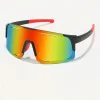 lunettes de soleil de sport enveloppantes pour femmes et hommes, grandes lunettes de soleil une pièce pour cyclisme, pêche, ski, mode uv400