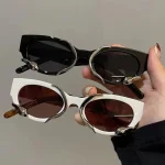 Lunettes de soleil rectangulaires Steampunk pour femmes et hommes, petites montures, lunettes de soleil Punk Salle, marque de luxe, nuances de lunettes, UV400, nouveau