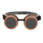 Lunettes de Soleil Gothiques pour Soudage, Punk, Coupe-Vent, Steampunk, Rétro, Réglable, EyeChester