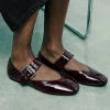 chaussures femmes chaussures plates bouche peu profonde automne bout pointu mocassins ballerines nouveau automne léopard rétro robe chaussures zapatos de mujer